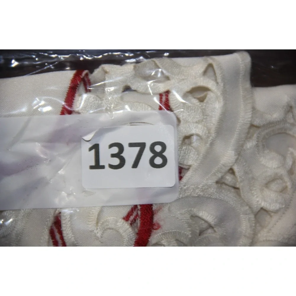Red White Heart Valentine's Day Together Table Runner Dresser Scarf 12 x 68 Inch